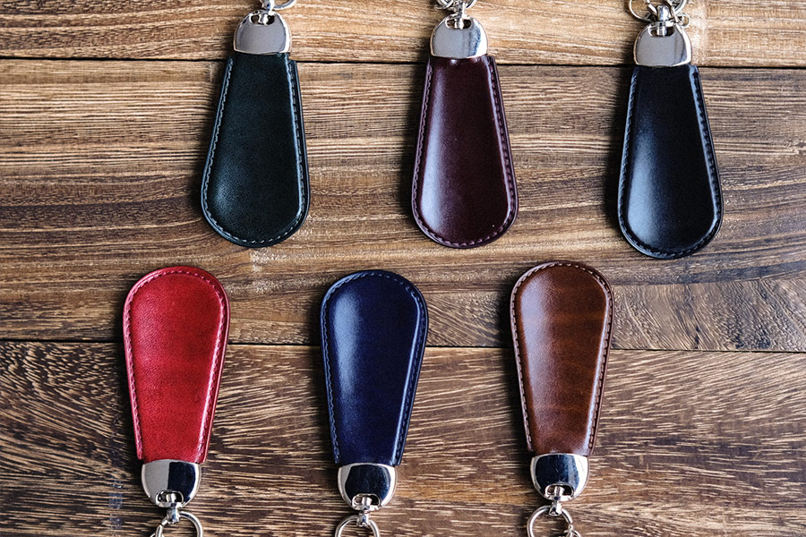 ルガトショルダー キーリング付き靴ベラ