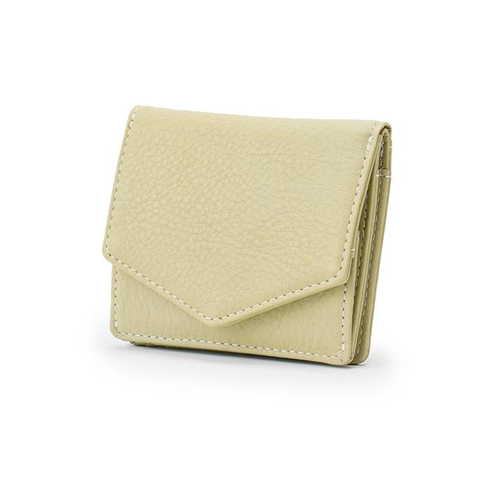 ボックス小銭入れ二つ折り財布