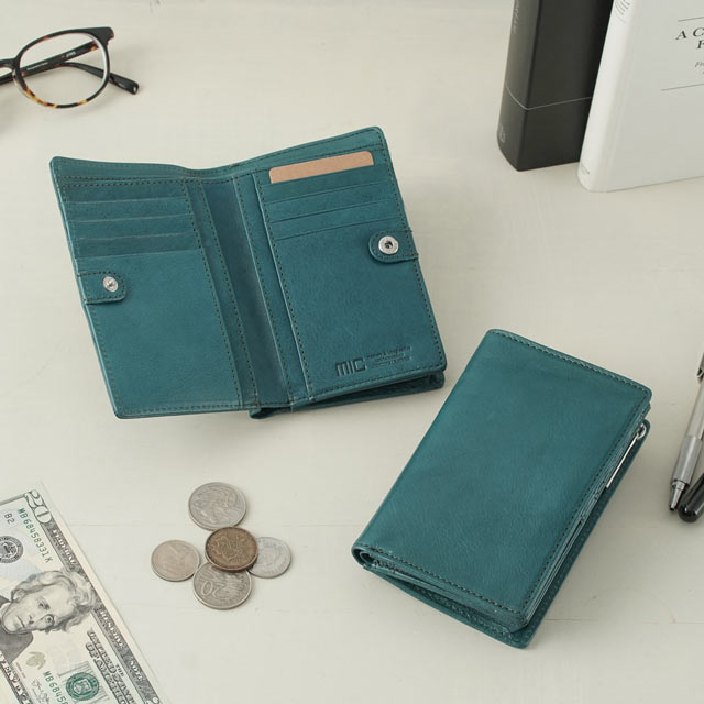 ヴァケッタルクス 外L字ファスナー二つ折り財布