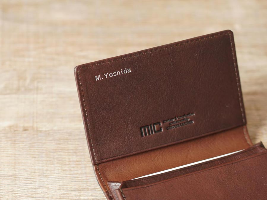 刻印で世界に一つのギフトに