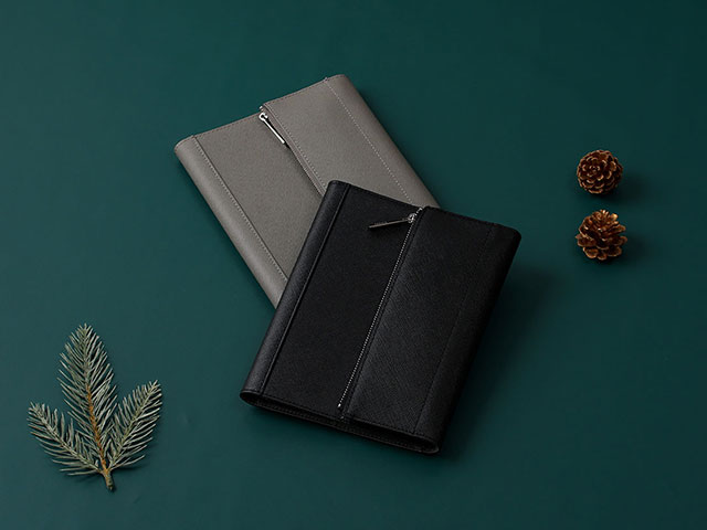 外がま口二つ折り財布