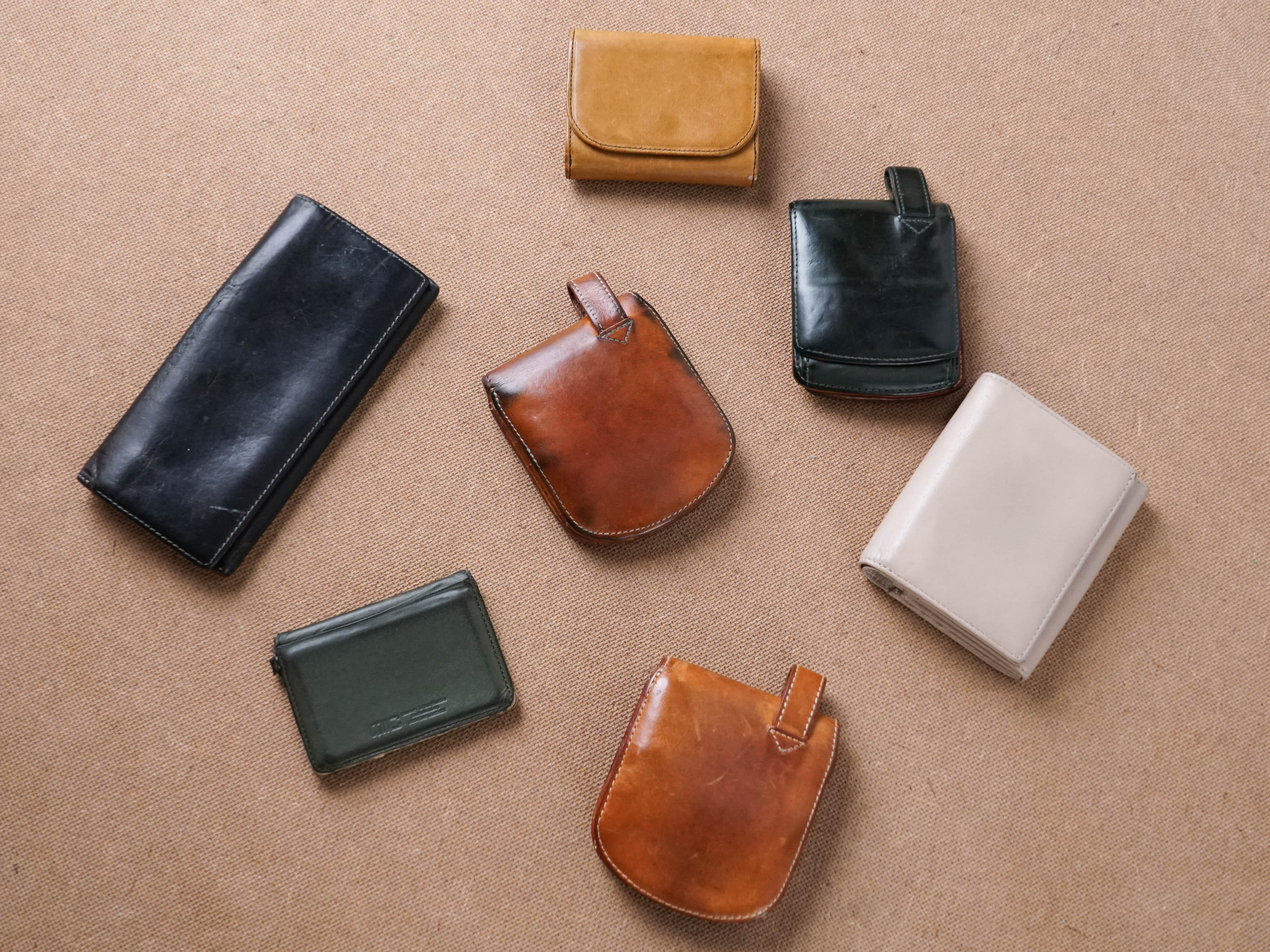 使い込まれたmicの革製品