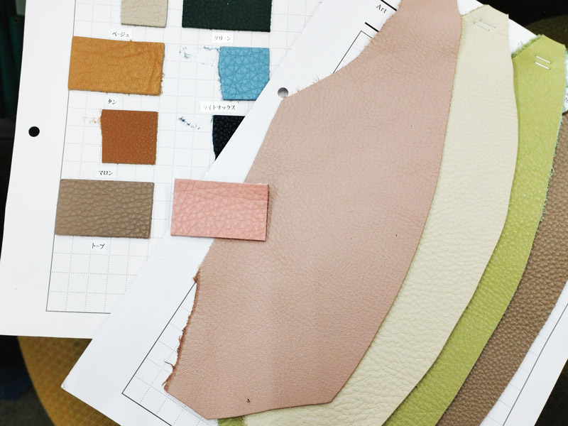 ペールピンクを別注