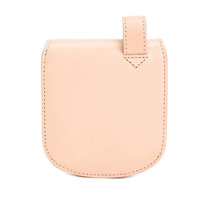 使い始めのヌメ革ヒップポケット革財布