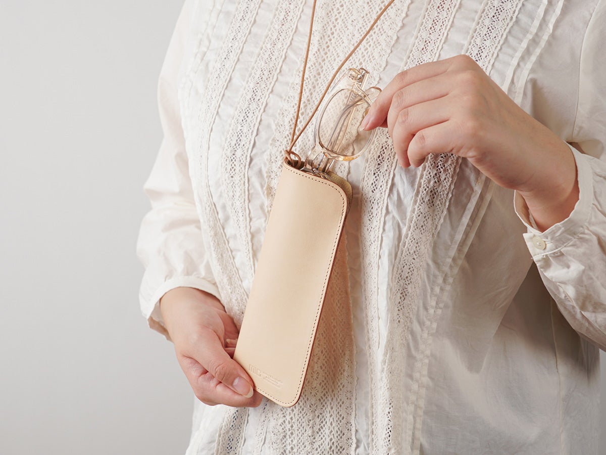 ナチュラルヌメ　メガネケース_main_detail_image