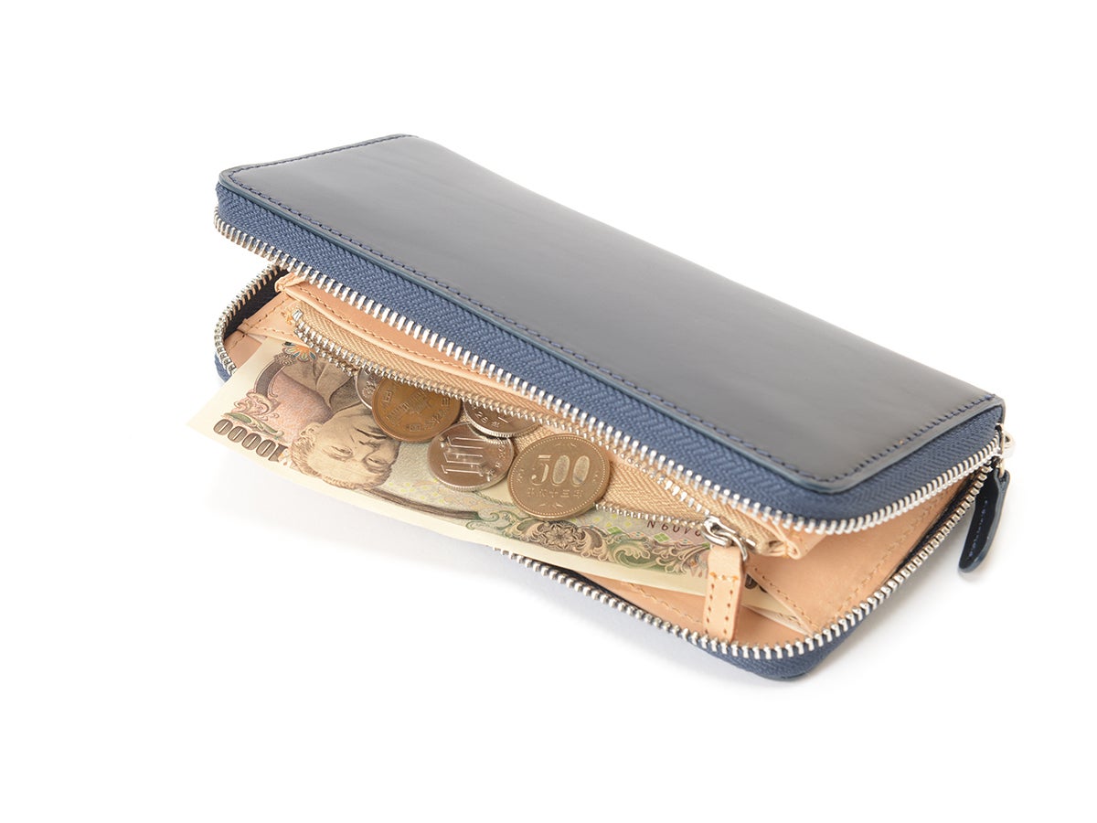 ペコスショルダー　ラウンドファスナー長財布_02