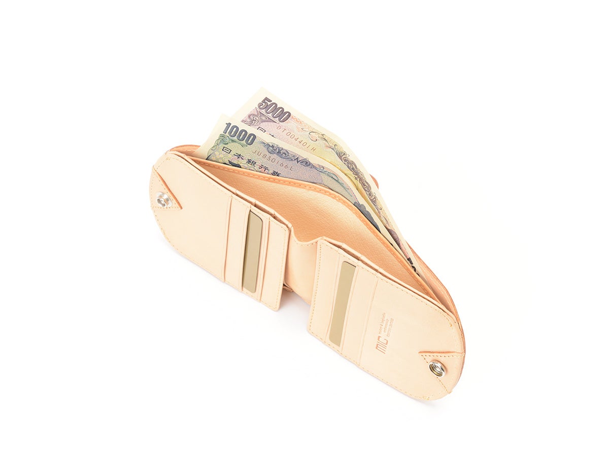 グレージングヌメ　ヒップポケット革財布（小銭入れ無し）_02