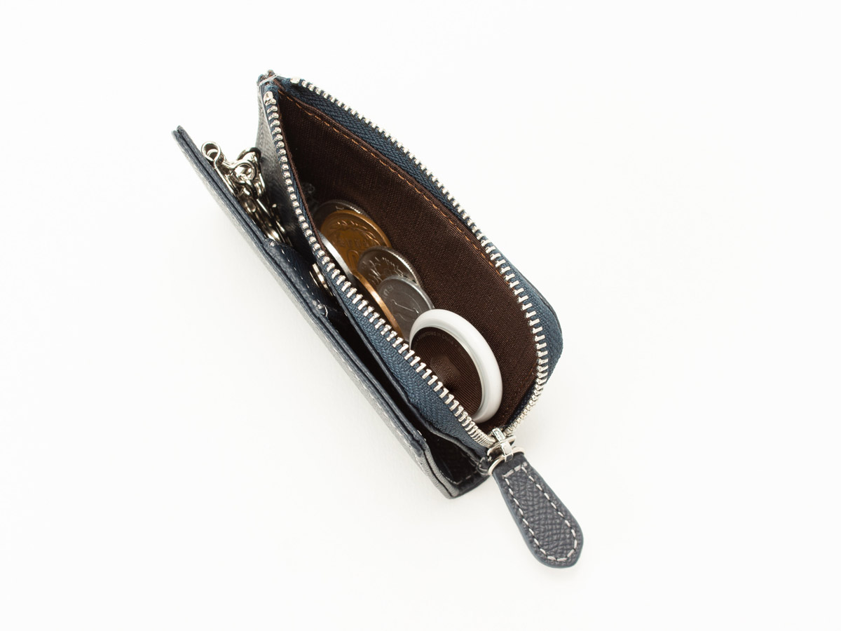 エンボス　L字ファスナー小銭入れ付きキーケース_03