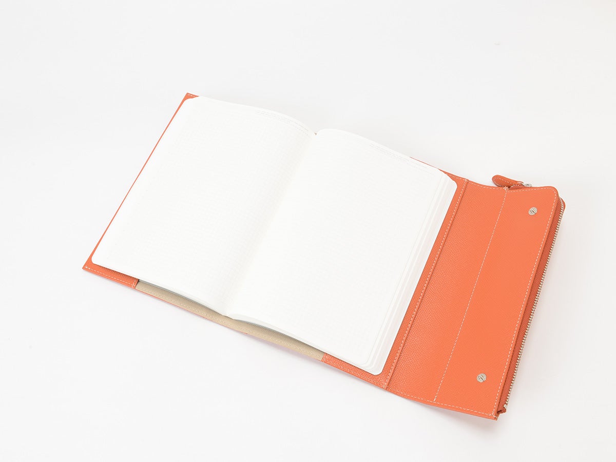 エンボス　ペンケース付きノートカバー_02