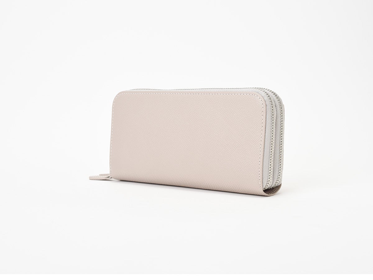 エンボス　Wラウンドファスナー　財布ポーチ_main_detail_image