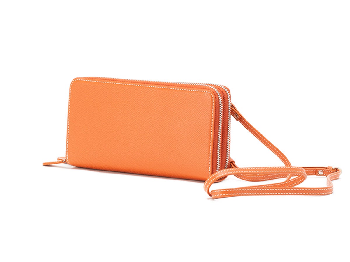 エンボス　Wラウンドファスナーマルチウォレット(ショルダーストラップ付き)_01