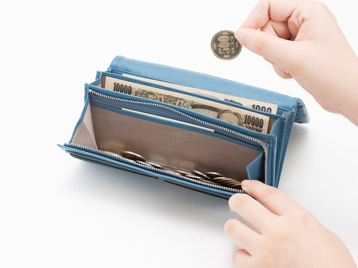 ソフトメッシュ 中L字ファスナー長財布_03