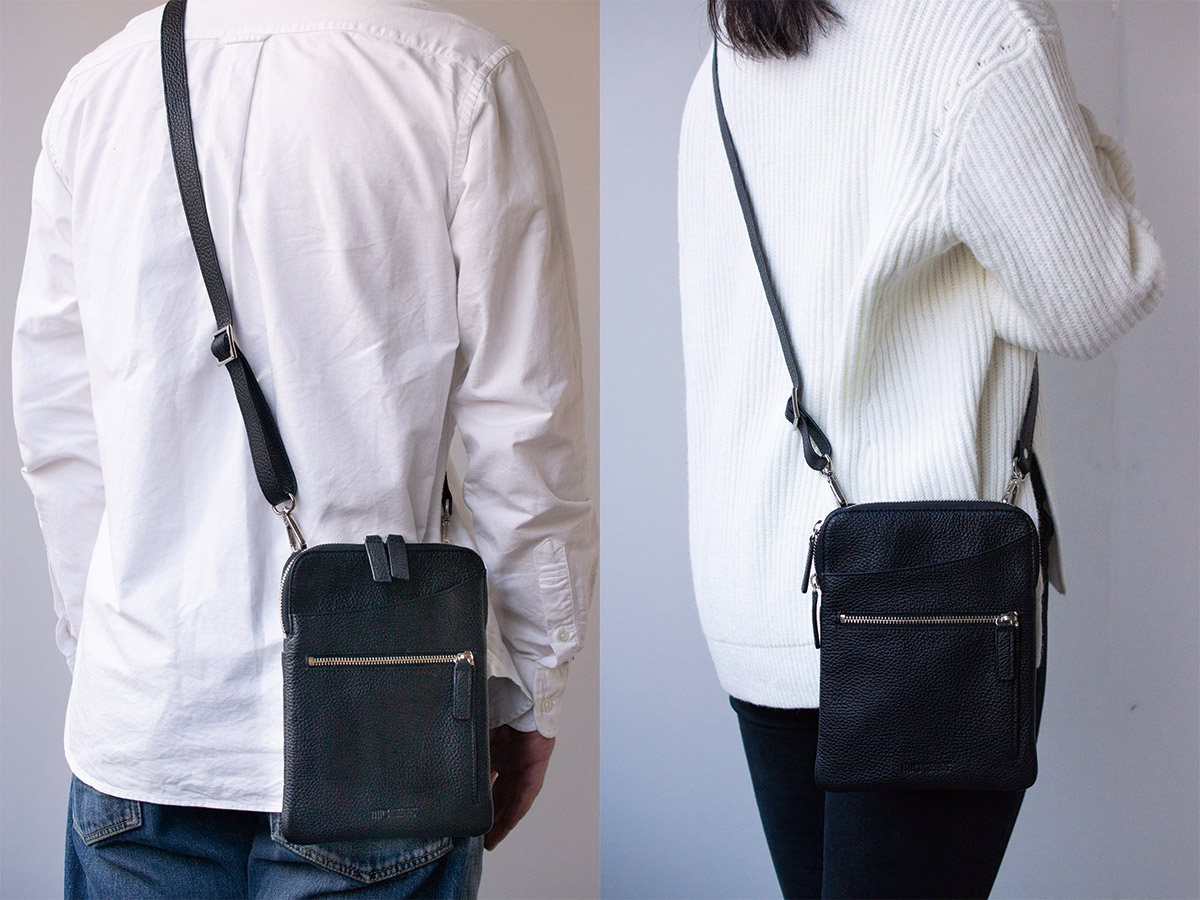 ボルセッタ　レザーサコッシュポーチ(大)_main_detail_image