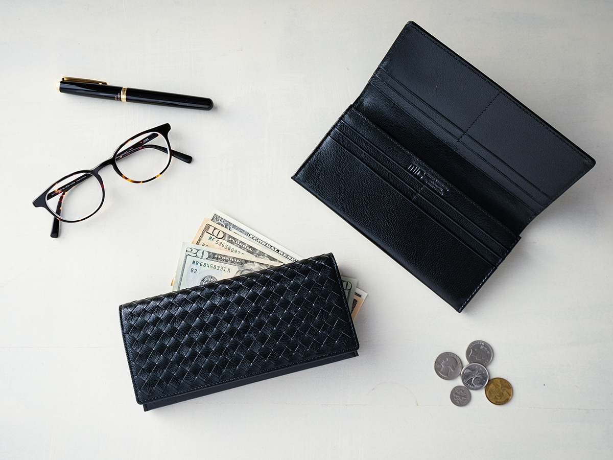 ゴートメッシュ　長財布(小銭入れ付き)_02