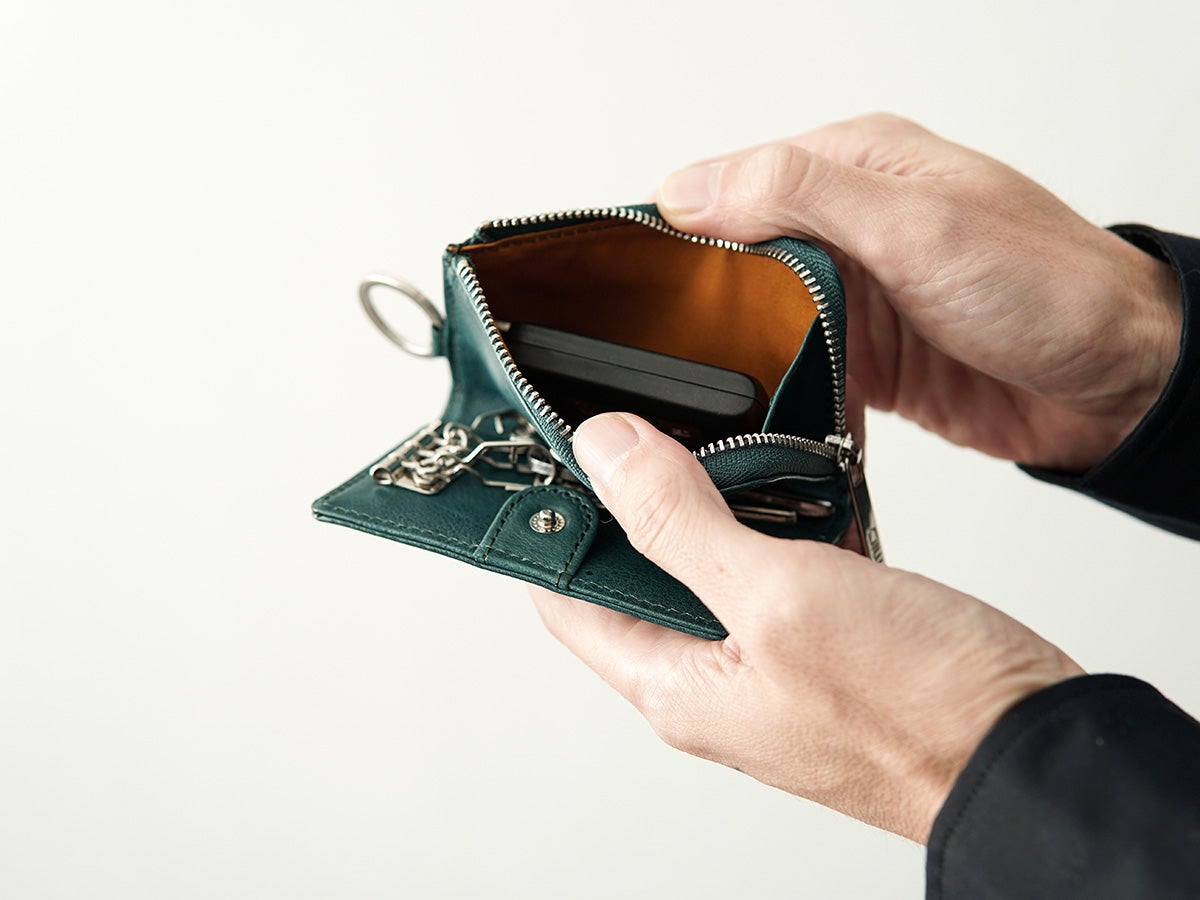 ヴァケッタルクス　L字ファスナｰ小銭入れ付きキーケース_03