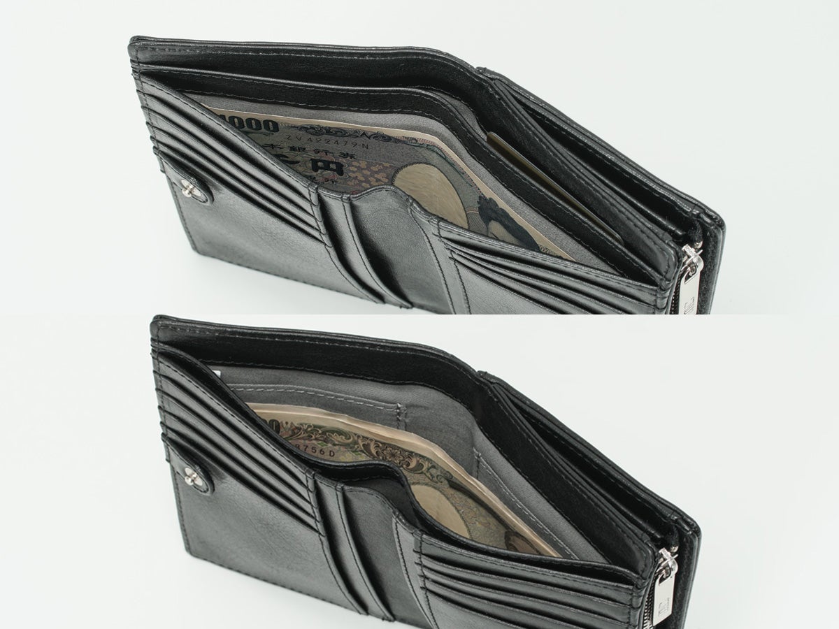 ヴァケッタルクス　外L字ファスナー二つ折り財布_detail_image_02