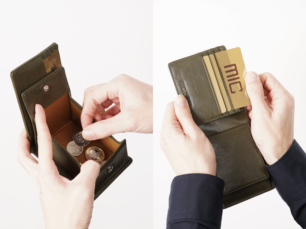 ヴァケッタルクス ボックス小銭入れ二つ折り財布_03