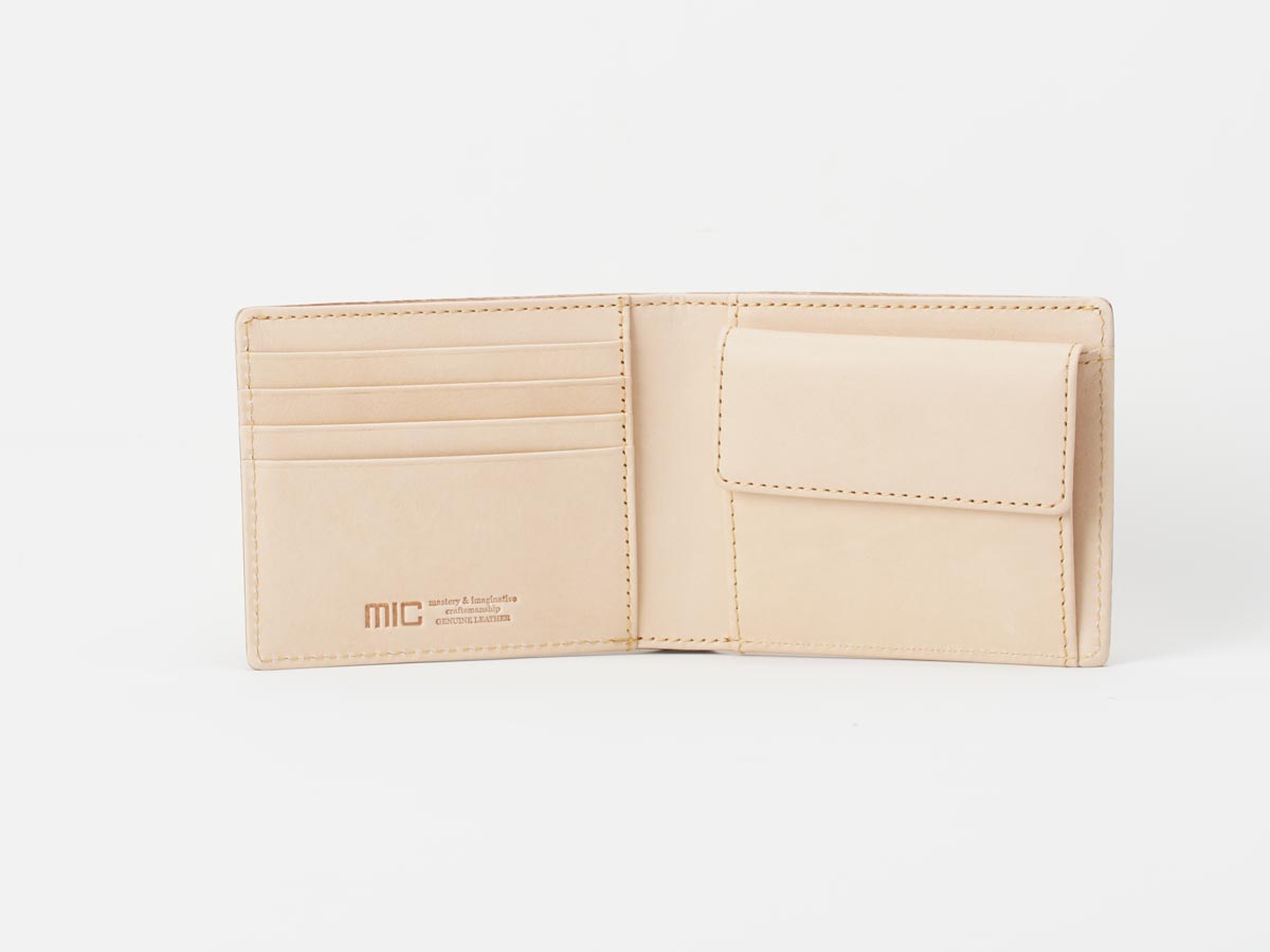 ナチュラルヌメ　二つ折り財布(小銭入れ付き)_detail_image_02