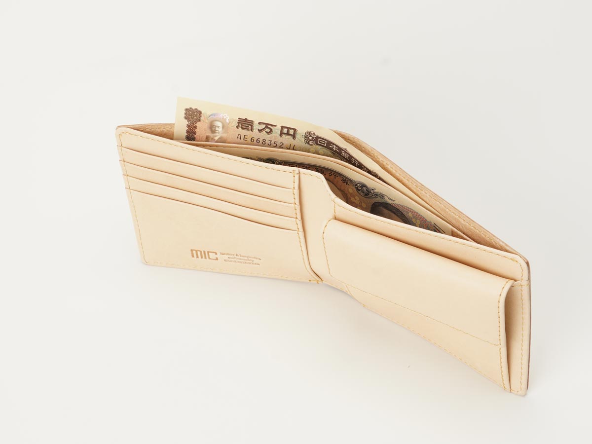 ナチュラルヌメ　二つ折り財布(小銭入れ付き)_detail_image_05