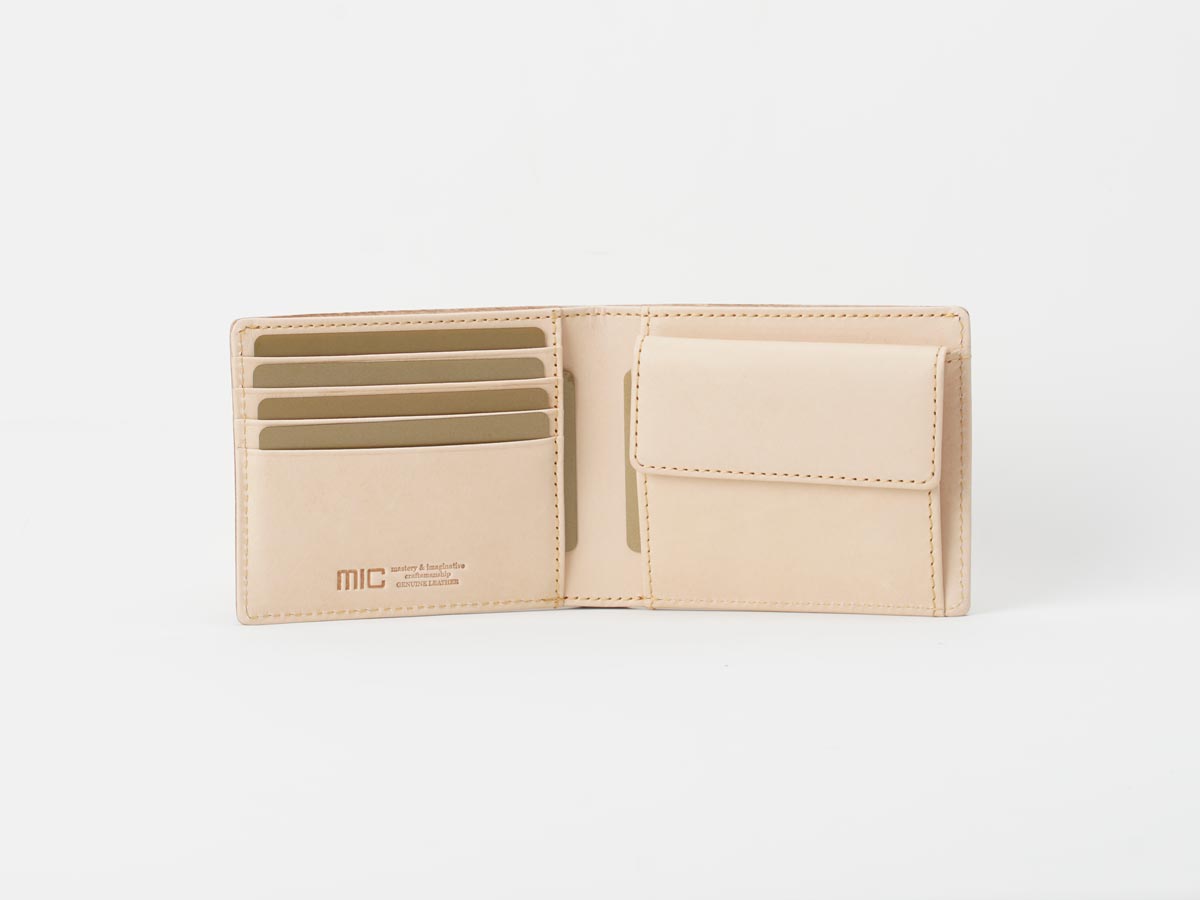 ナチュラルヌメ　二つ折り財布(小銭入れ付き)_02