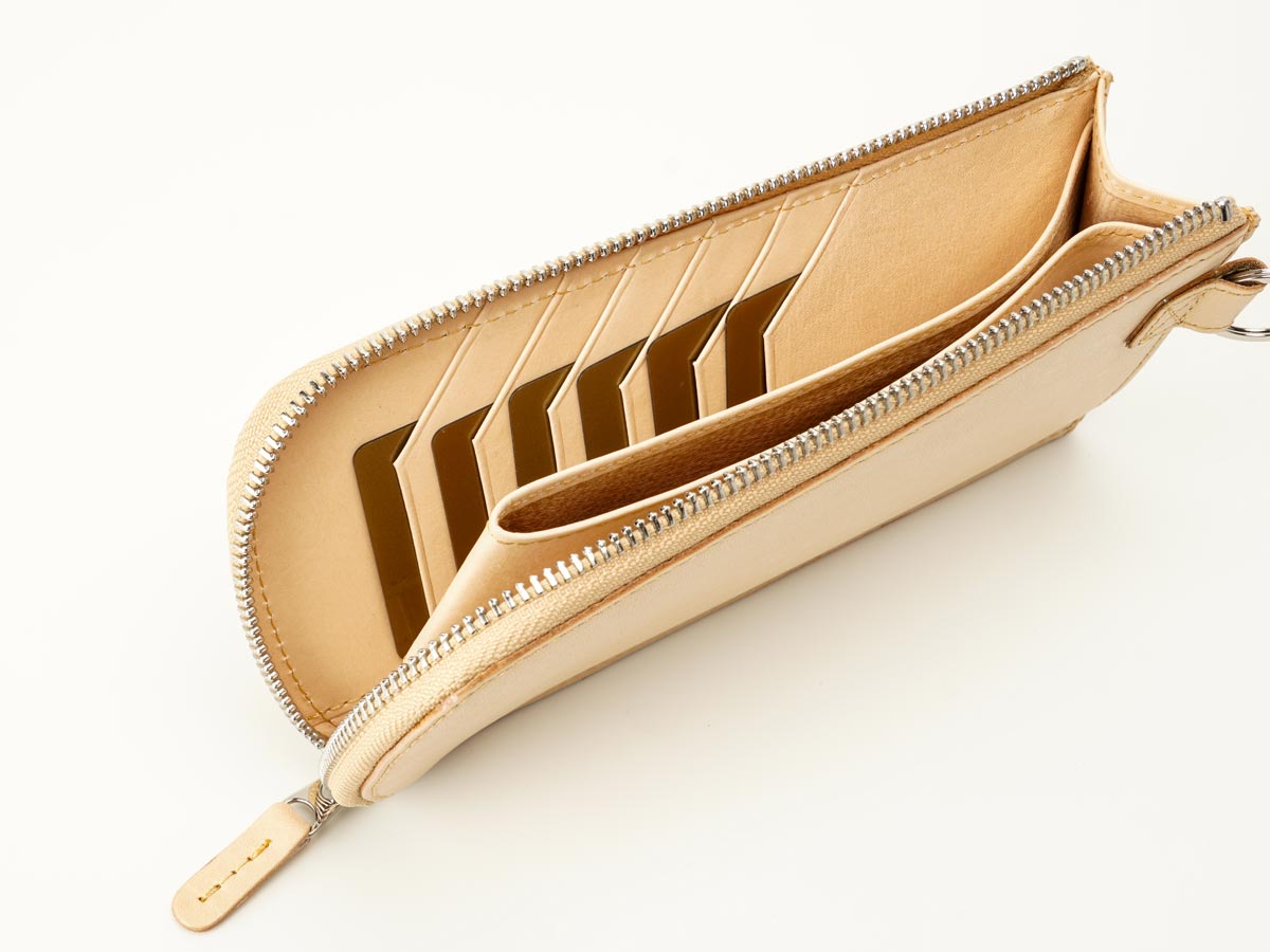 ナチュラルヌメ ヒップポケットL字ファスナー長財布_03