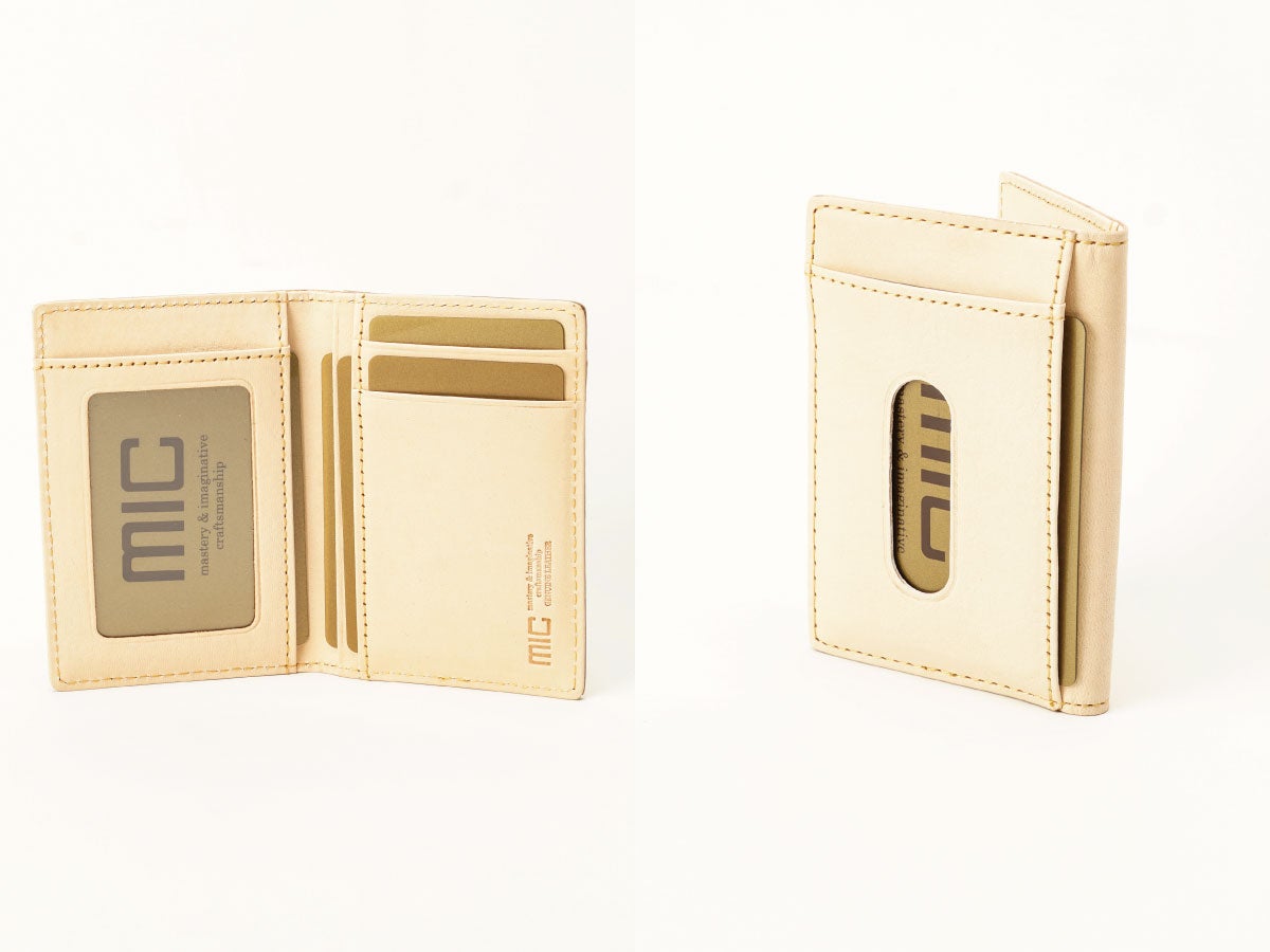 ナチュラルヌメ　二つ折りパスケース_02