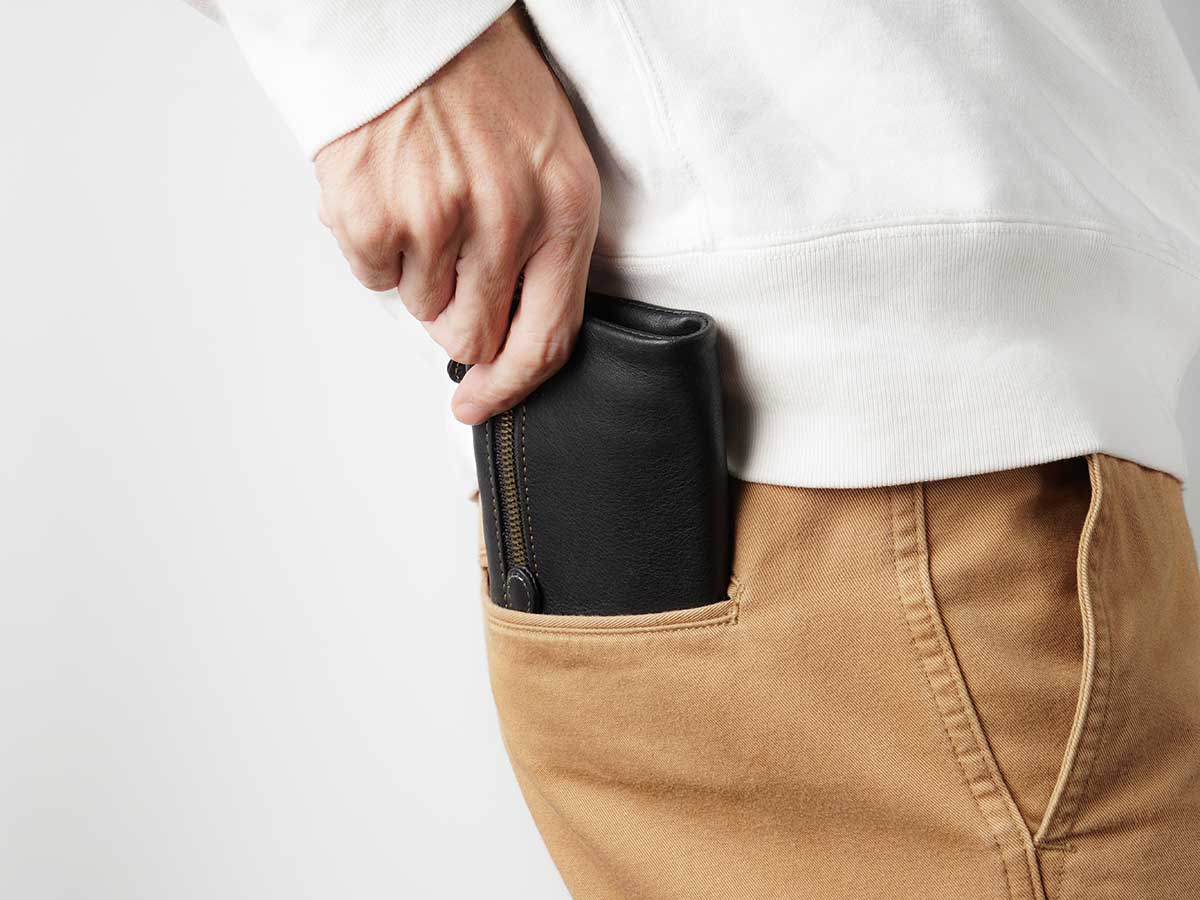 コルレオーネ　外L字ファスナー二つ折り革財布_main_detail_image