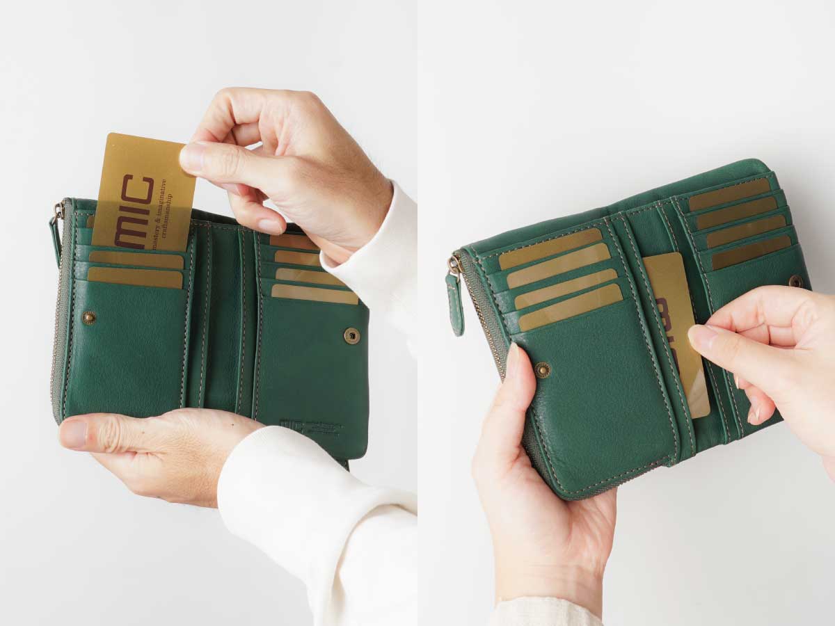 コルレオーネ　外L字ファスナー二つ折り革財布_03