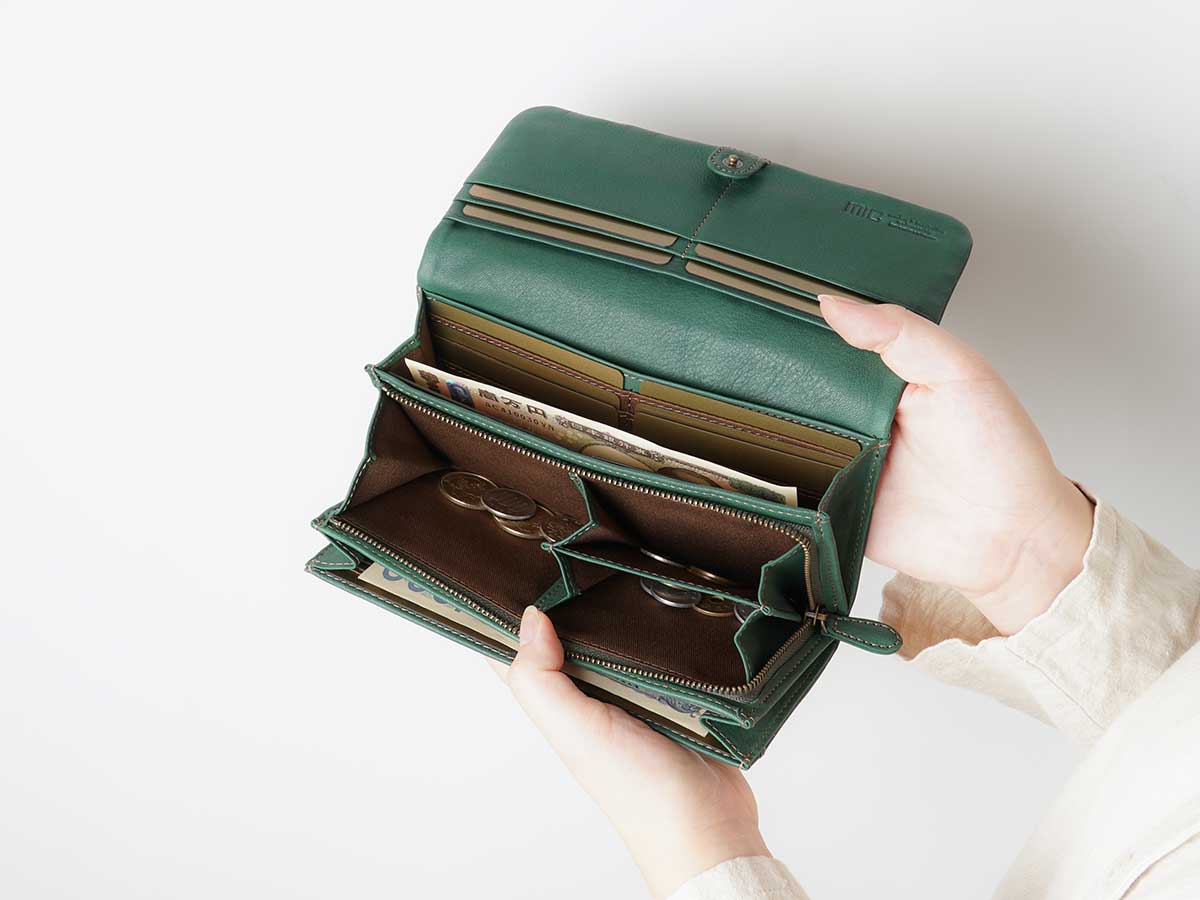 コルレオーネ　中L字ファスナー長財布_03