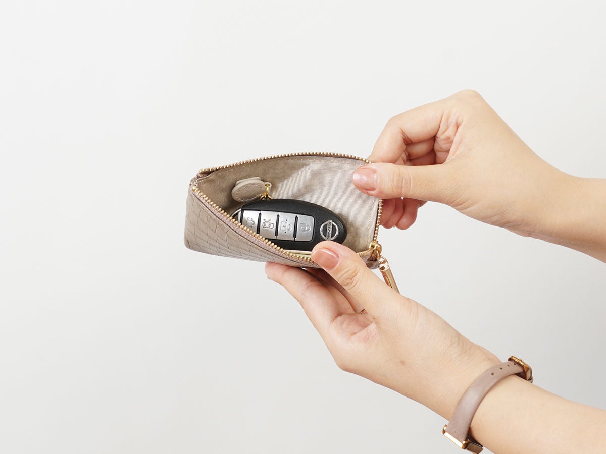 クロコ キーチェーン付きL字ファスナー小銭入れ_detail_image_03