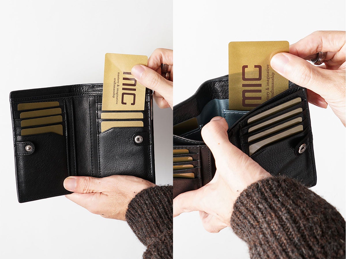 ブラックメッシュ 外L字ファスナー二つ折り財布_detail_image_02