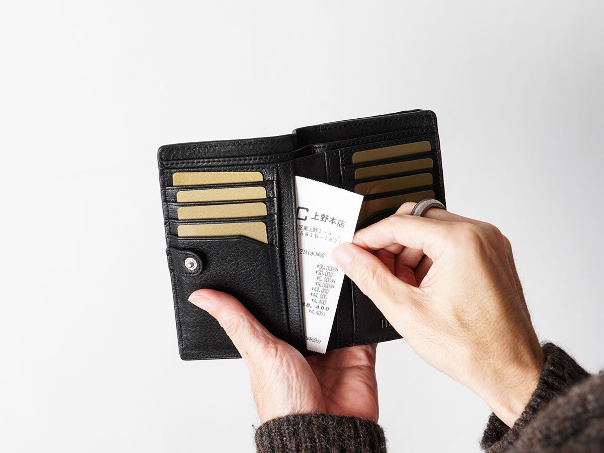 ブラックメッシュ 外L字ファスナー二つ折り財布_detail_image_03