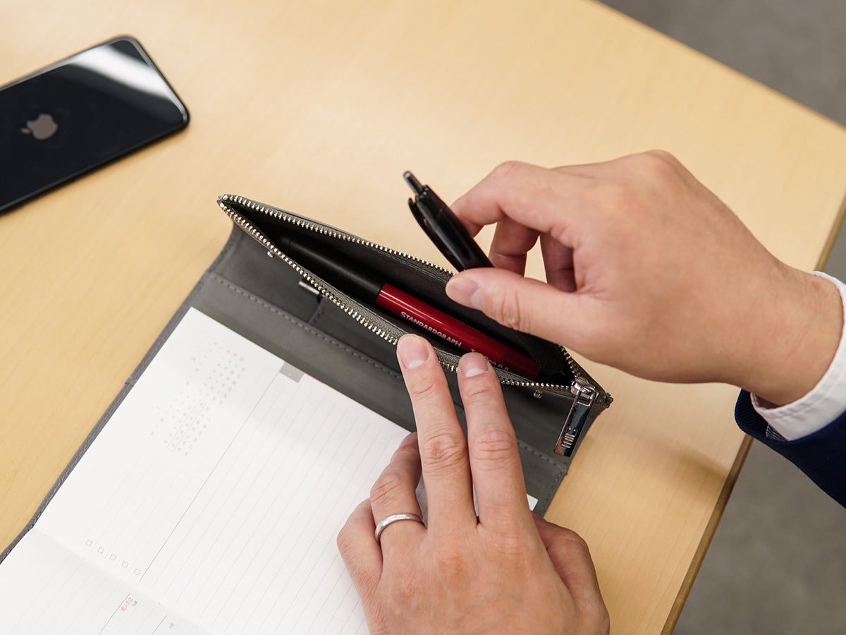 モメンタム ペンケース付きノートカバー_main_detail_image