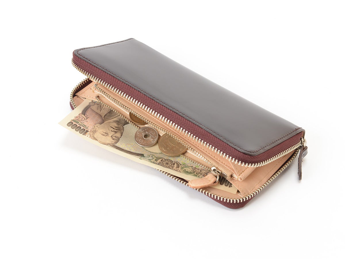 コードバン  ラウンドファスナー長財布_02