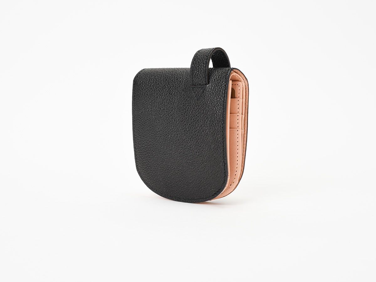 黒桟革 漆 ヒップポケット革財布(小銭入れ付き)_main_detail_image