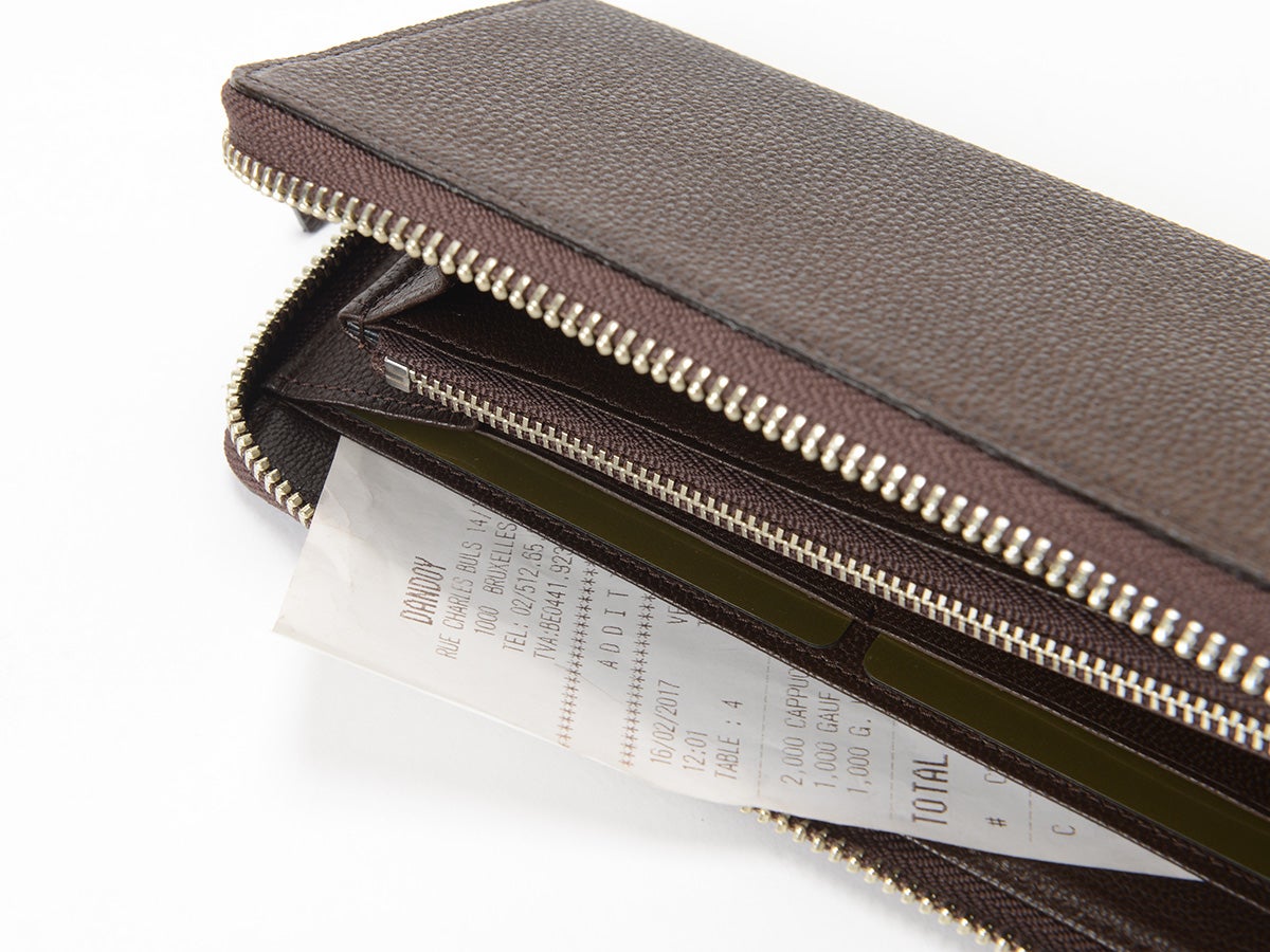黒桟革 漆 ラウンドファスナー長財布_detail_image_03