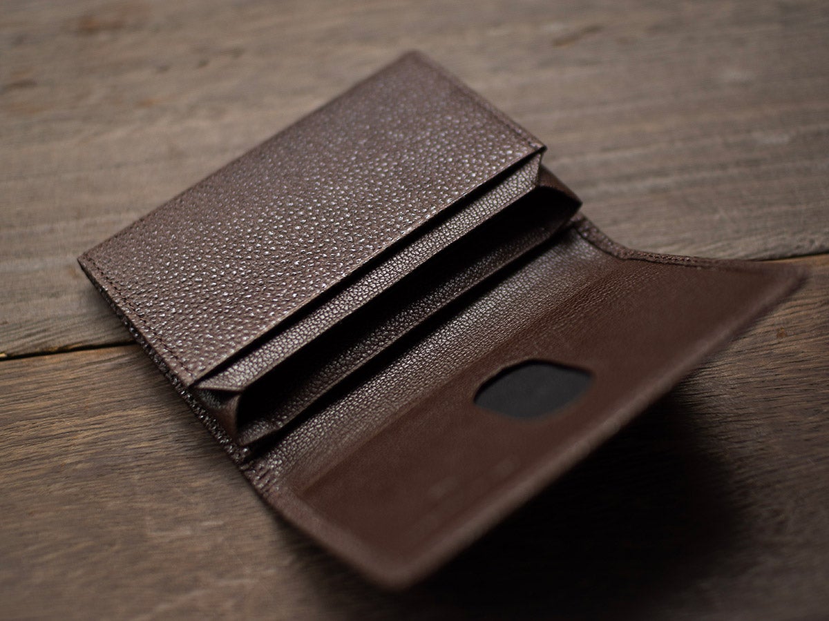 黒桟革 漆 風琴マチ名刺入れ_main_detail_image