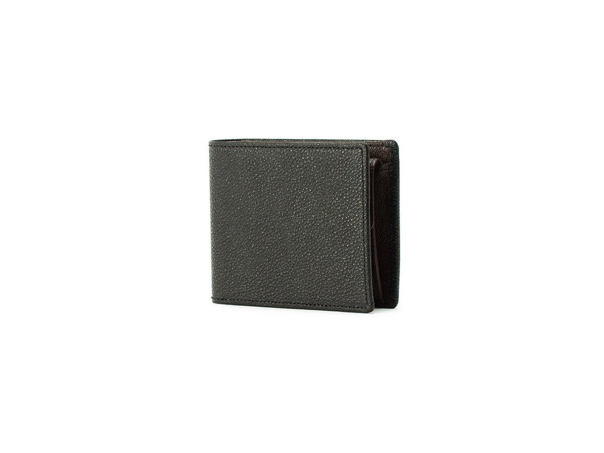 黒桟革 漆 札入れ_01