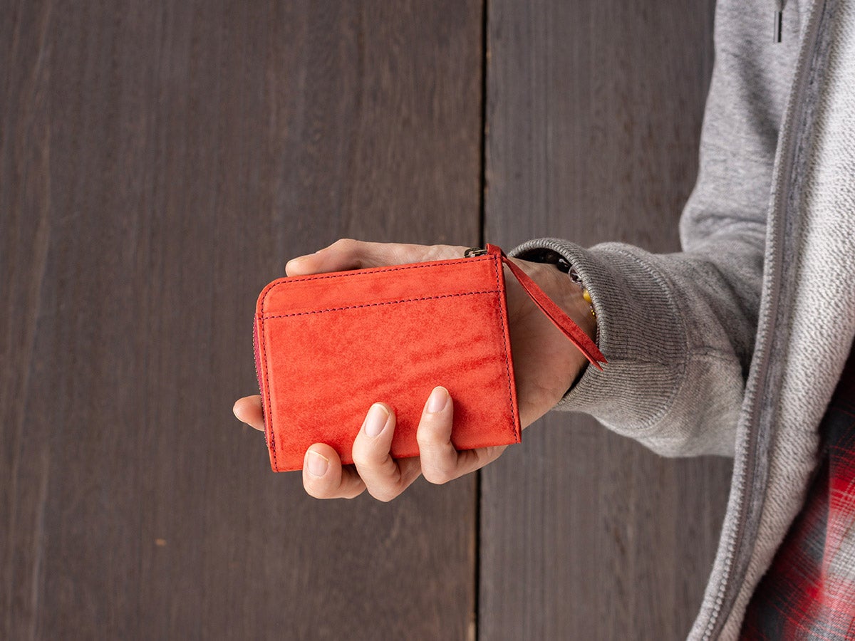 マヤ　L字ファスナー財布（キーチェーン付き）_main_detail_image