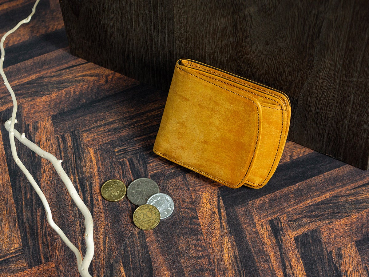 マヤ　外ボックス小銭入れ付き二つ折り財布_02