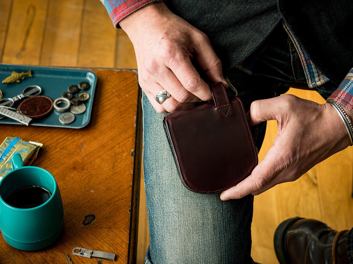 クロムエクセル　ヒップポケット革財布(小銭入れ付き)_main_detail_image