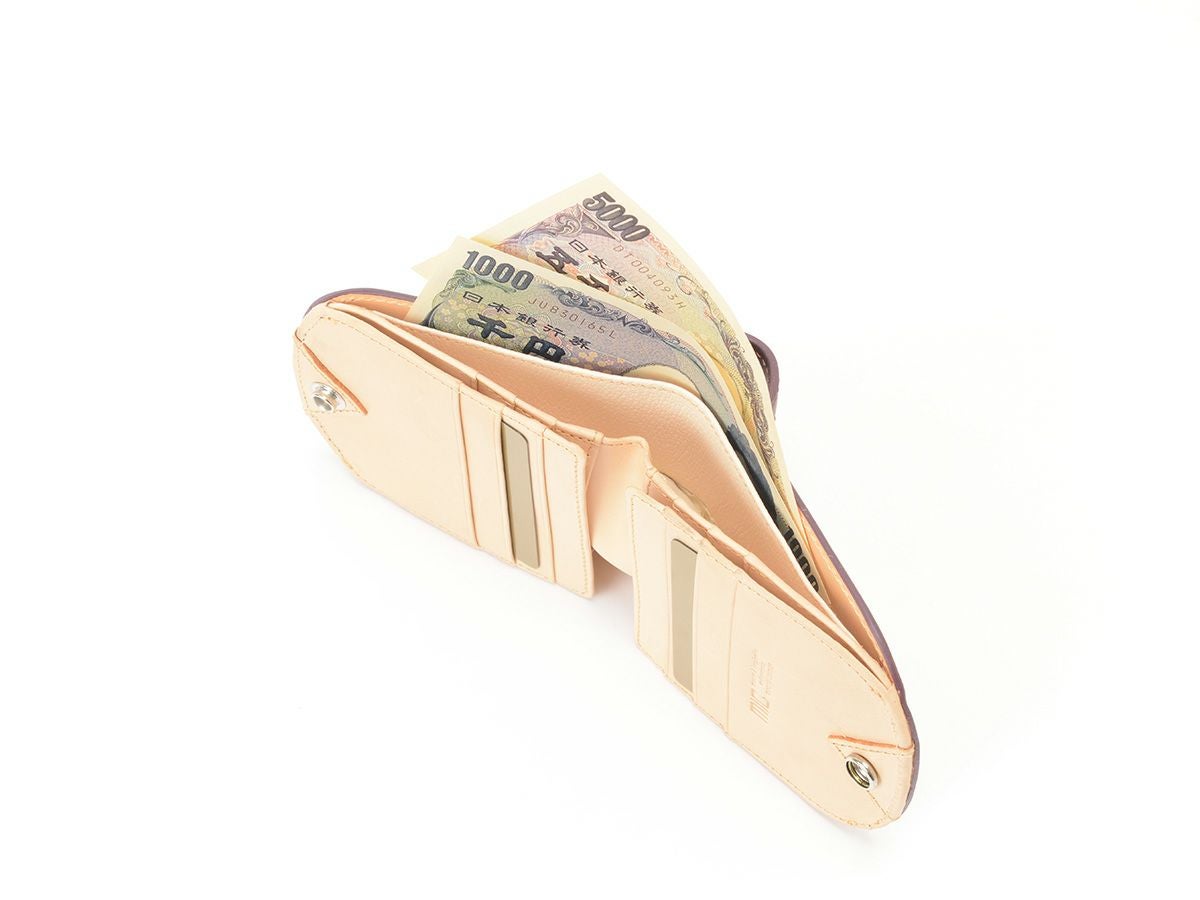 ペコスショルダー　ヒップポケット革財布（小銭入れ無し） 