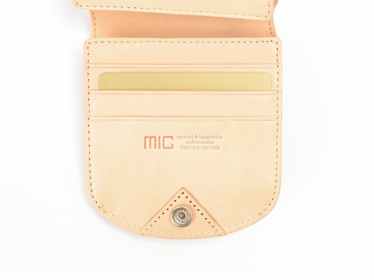 グレージングヌメ　ヒップポケット革財布（小銭入れ無し） 