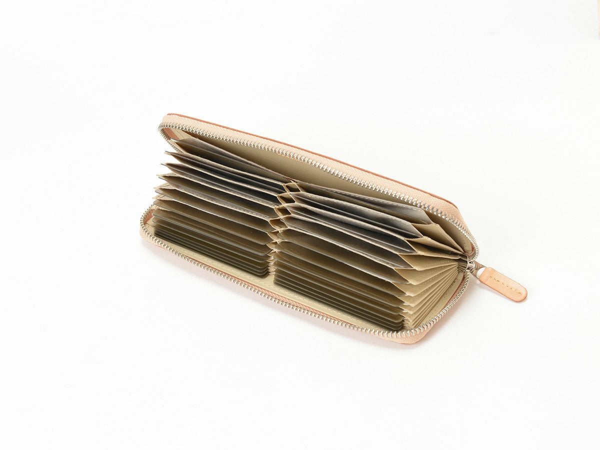 グレージングヌメ　ジャバラカードケース(大)