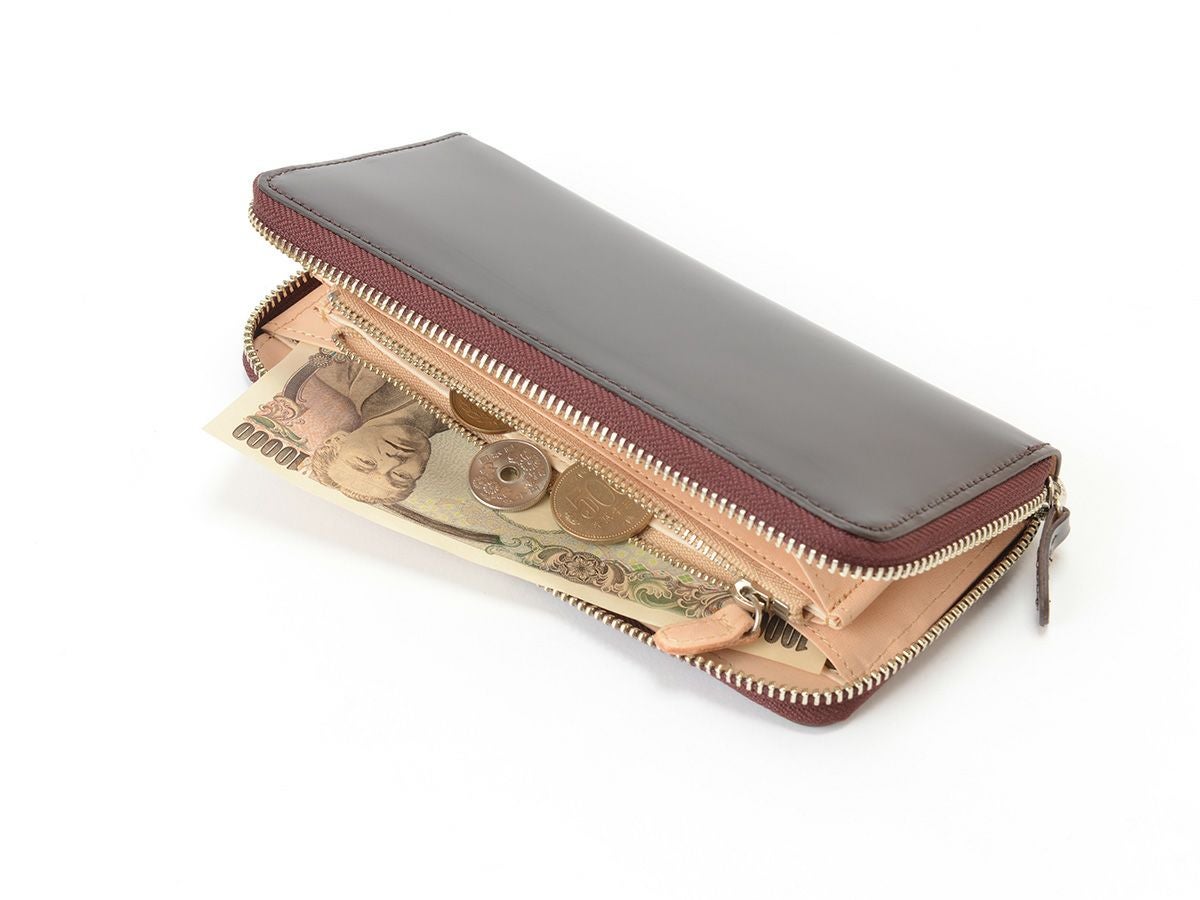 コードバン  ラウンドファスナー長財布