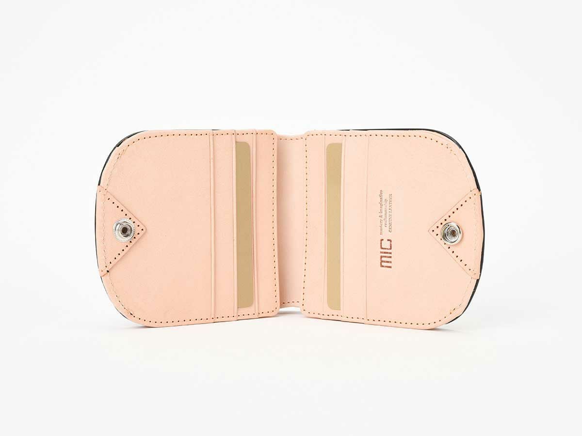 ブライドルレザー　ヒップポケット革財布（小銭入れ無し）