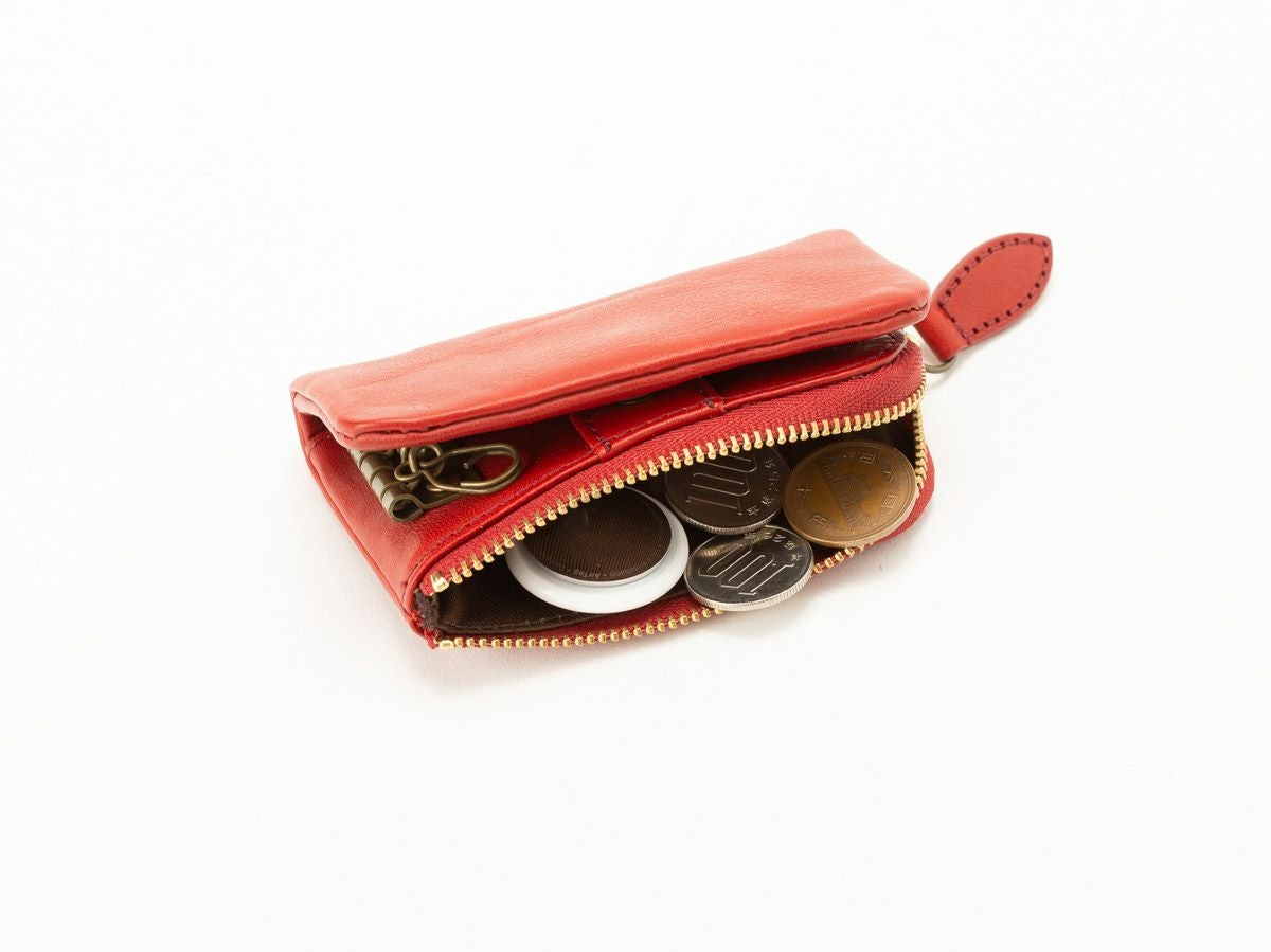 ブレターニャヴァケッタ L型ファスナー付きキーケース