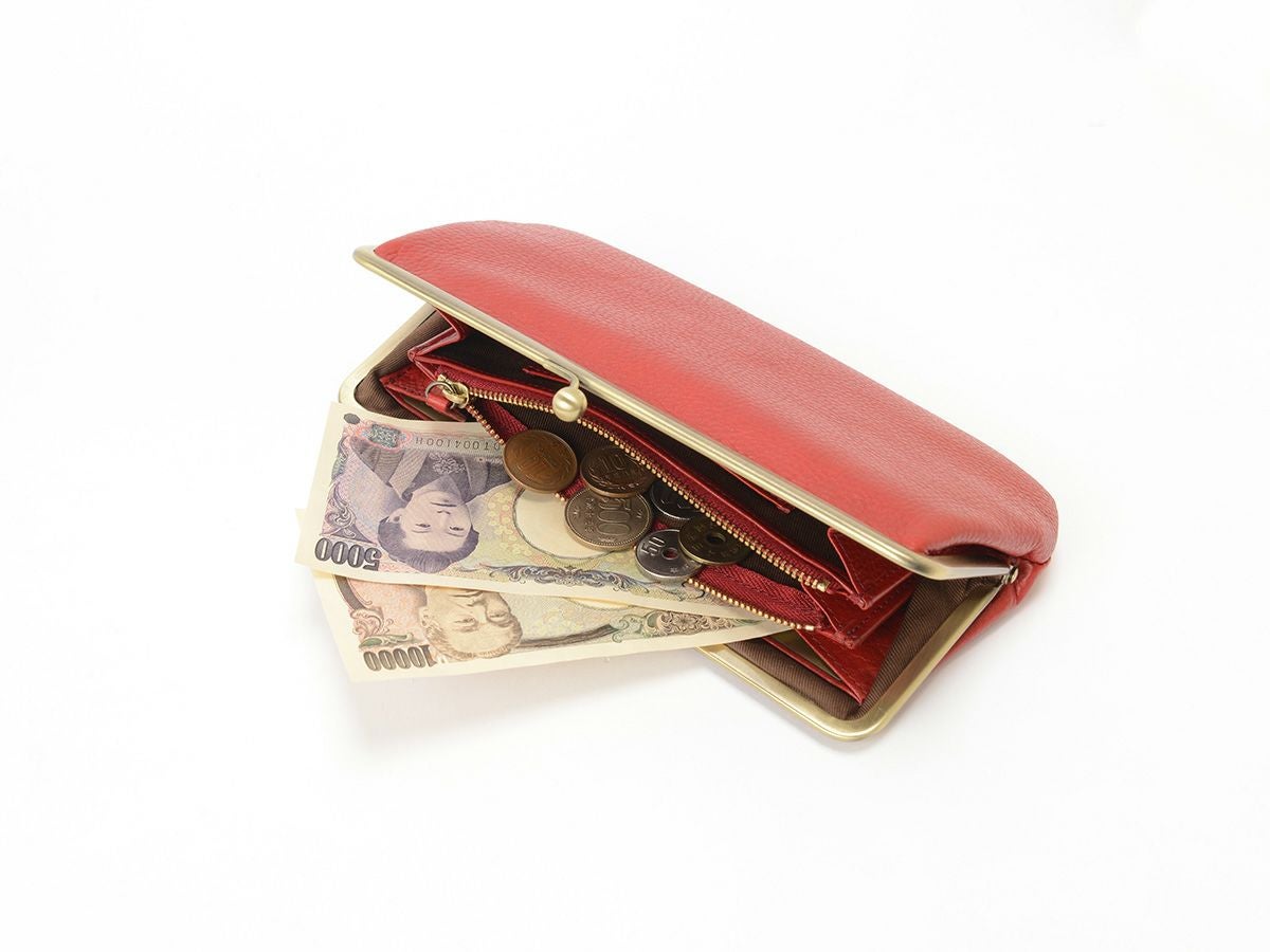 ブレターニャヴァケッタ 口金付き長財布