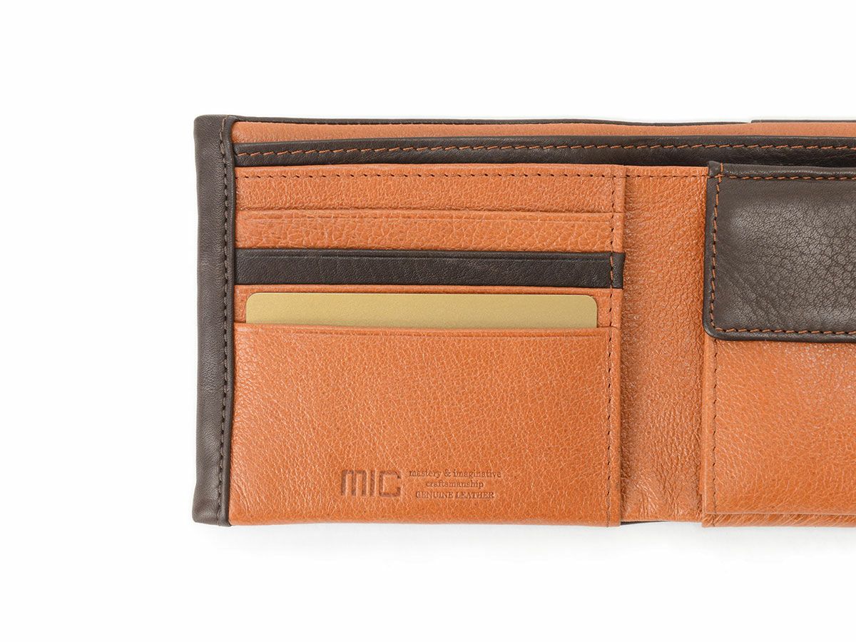 マイルドキップ　二つ折り革財布