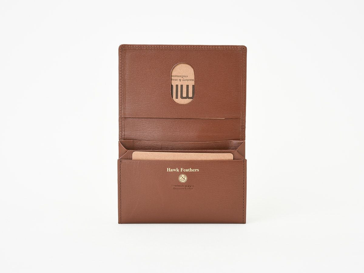 カンガルー 風琴マチ名刺入れ